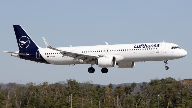 D-AIEA:Airbus A321:Lufthansa